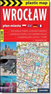 Plastic map Wrocław 1:22 500