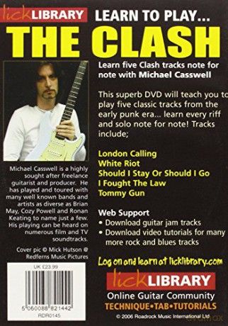 Learn To Play The Clash [DVD]