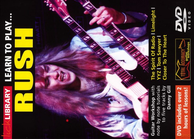 Lick Library Learn To Play Rush Gtr Dvd [DVD]