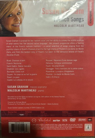 Graham Susan: Live At Verbier Festival 2009: French Songs - Malcolm Martineu [DVD]