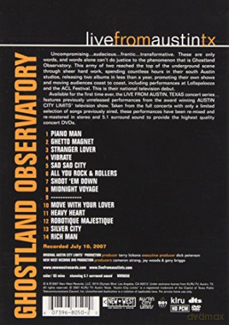Ghostland Observatory: Live From Austin. Tx [DVD]