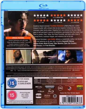 Marty Supreme (Wielki Marty) [Blu-Ray]