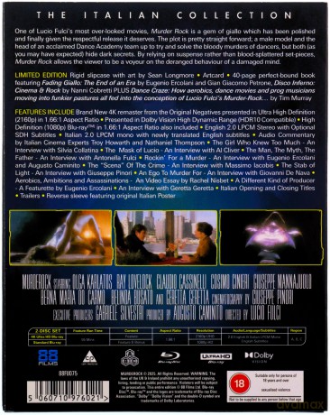 Murder Rock [Blu-Ray 4K]+[Blu-Ray]
