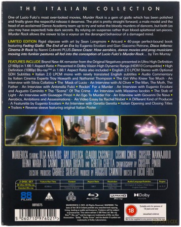 Murder Rock [Blu-Ray 4K]+[Blu-Ray]
