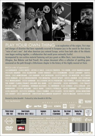 Play Your Own Thing: A Story Of Jazz In Europe [DVD]