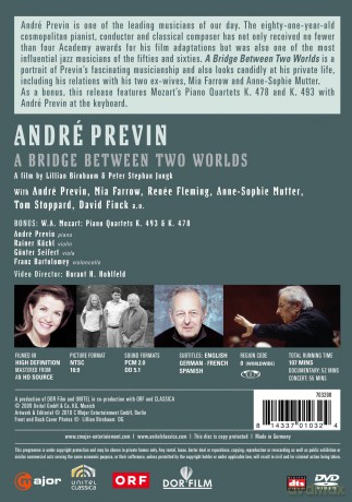 Previn Andre: Previn A Bridge Between Two Worlds [DVD]