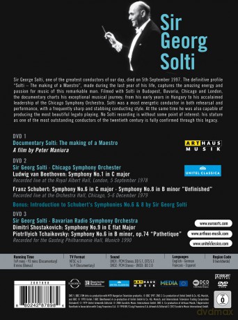 Solti Georg: Sir Georg Solti - 100th Anniversary Edition - The Making Of A Maestro [DVD]