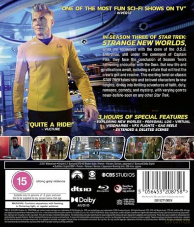 Star Trek: Strange New Worlds Season 3 [4xBlu-Ray]