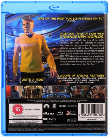 Star Trek: Strange New Worlds Season 3 [4xBlu-Ray]