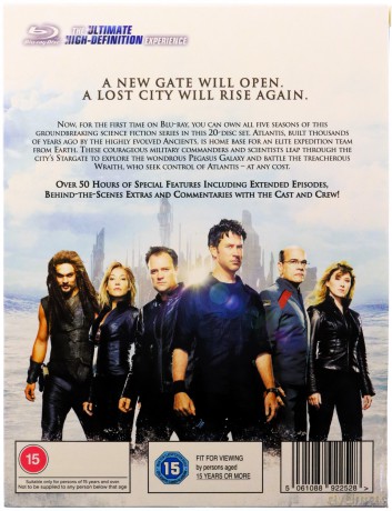 Stargate: Atlantis (Gwiezdne Wrota: Atlantyda) [20xBlu-Ray]