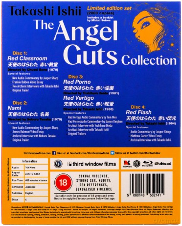 Takashi Ishii: The Agel Guts (Collection Limited) [4xBlu-Ray]