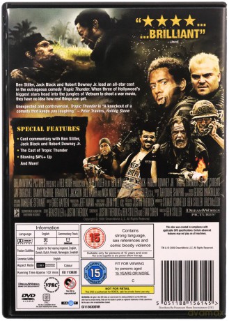 Tropic Thunder (Jaja w tropikach) [DVD]