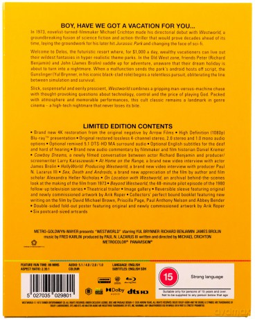 Westworld (Świat Dzikiego Zachodu) [Blu-Ray]
