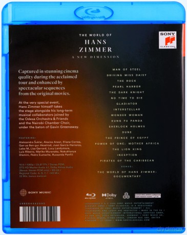 Hans Zimmer: The World Of Hans Zimmer: A New Dimension - Live In Krakow [Blu-Ray]