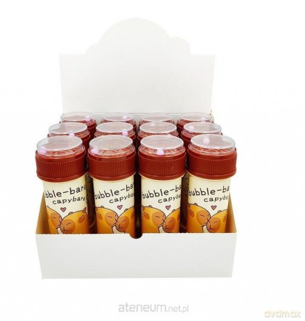 Bańki mydlane kapibara 60ml (12szt)