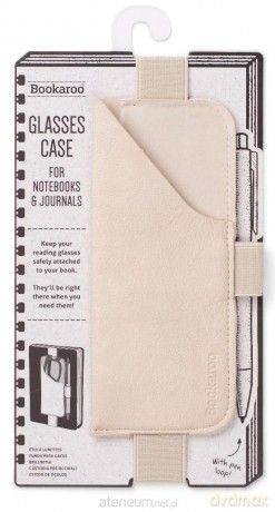 Bookaroo Glasses case uchwyt na okulary kremowy