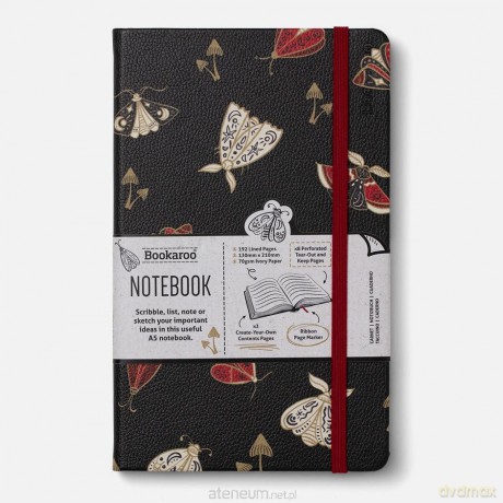 Bookaroo Notatnik Journal A5 - Ćmy