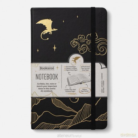 Bookaroo Notatnik Journal A5 - Smok