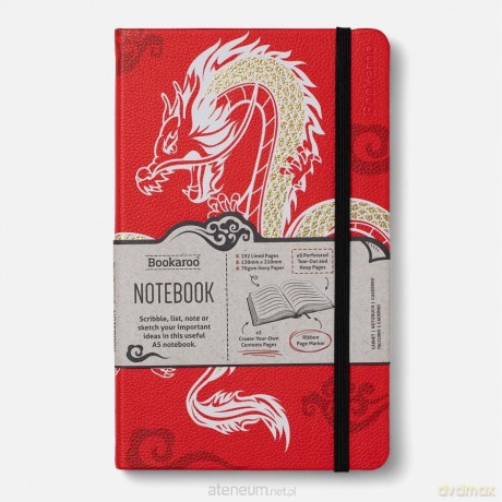 Bookaroo Notatnik Journal A5 - Wojowniczy smok