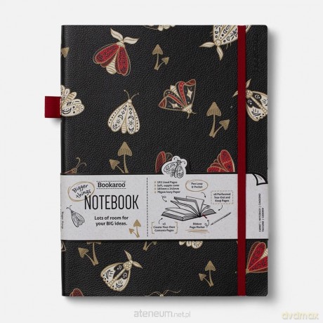 Bookaroo Notatnik Journal duży - Ćmy