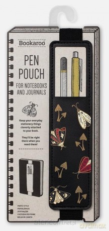 Bookaroo Pen Pouch uchwyt na długopis Ćmy
