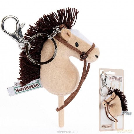 Brelok Hobby Horse beżowy 12 cm