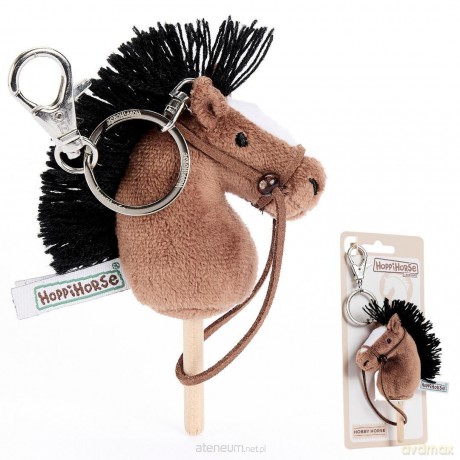 Brelok Hobby Horse brązowy 12 cm
