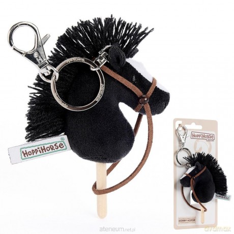 Brelok Hobby Horse czarny 12 cm
