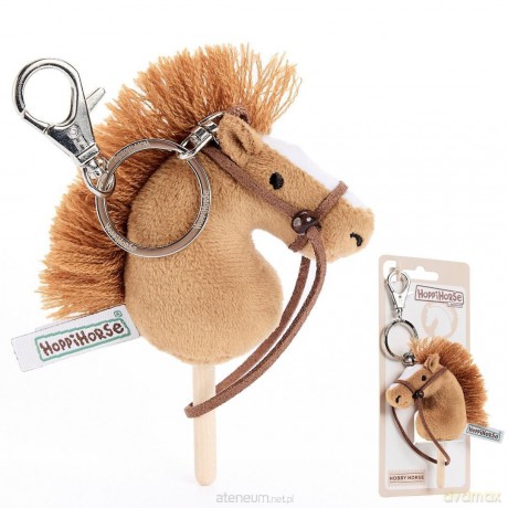 Brelok Hobby Horse kasztanowy 12 cm