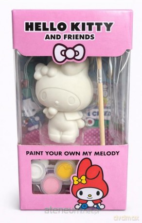 Hello Kitty do malowania + farbki