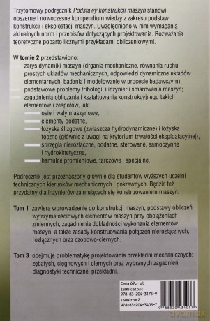 Podstawy konstrukcji maszyn Tom 2 Zarys dynamiki [KSIĄŻKA]