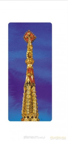 Karnet 12x23 cm + koperta Gaudi Torre S. Familia