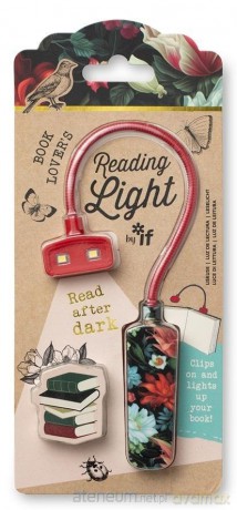 Lampka do czytania Ciemne kwiaty Book lover's