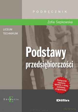 Podstawy przedsiębiorczości DIFIN [KSIĄŻKA]