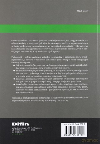 Podstawy przedsiębiorczości DIFIN [KSIĄŻKA]