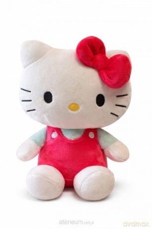 Maskotka Hello Kitty w czerwonej sukience 18 cm