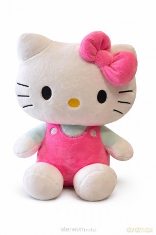 Maskotka Hello Kitty w różowej sukience 18 cm