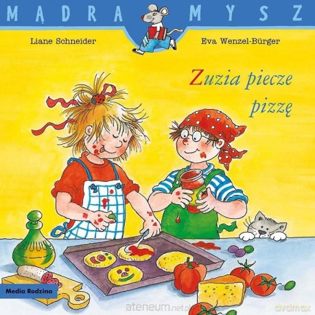 Mądra Mysz. Zuzia piecze pizzę - Emilia Kledzik [KSIĄŻKA]