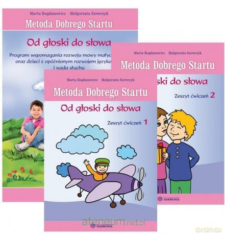 Metoda Dobrego Startu. Od głoski do słowa. Teczka - Marta Bogdanowicz, Małgorzata Szewczyk [KSIĄŻKA]