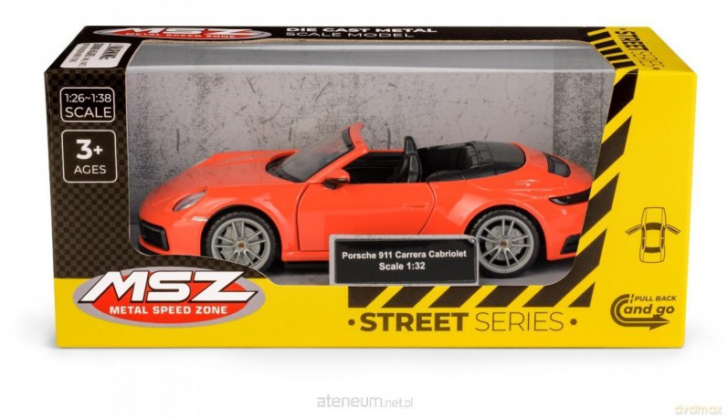 Porsche 911 Carrera Cabriolet Orange