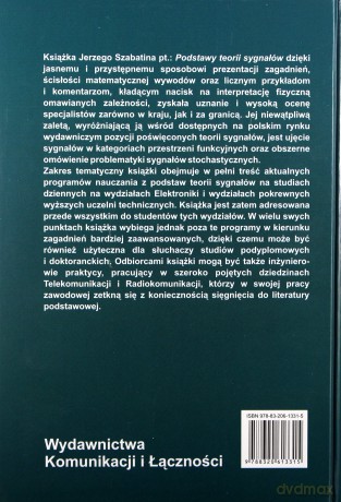 Podstawy teorii sygnałów [KSIĄŻKA]