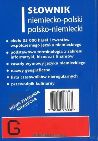 Słownik nowy niemiecko-polski polsko-niemiecki [KSIĄŻKA]