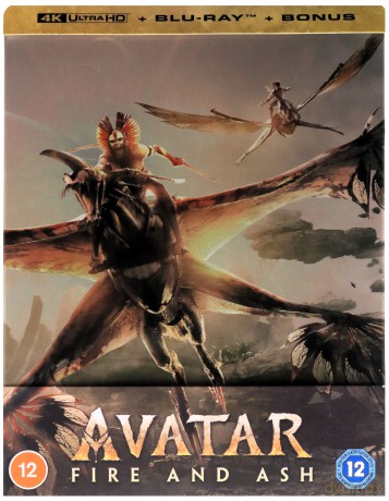 Avatar: Fire and Ash (Avatar: Ogień i popiół) (steelbook) [Blu-Ray 4K]+[Blu-Ray]