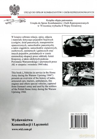 Pojazdy Powstańców Warszawskich 1944 [KSIĄŻKA]