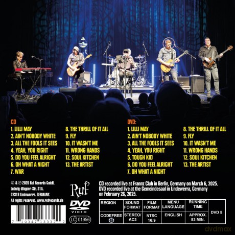 Mitch Ryder: Songs From The Road [CD]+[DVD]