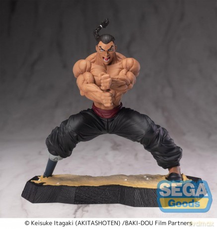 Baki-Dou Luminasta PVC Figure Kaioh Retsu 15 cm [FIGURKA]