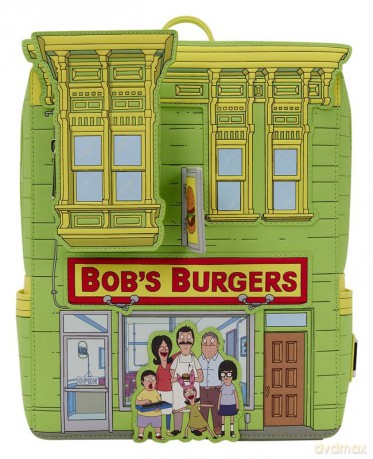 Bob's Burgers by Loungefly Crossbody Bag with Coin Purse Restaurant
