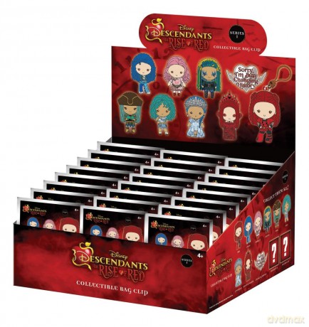Descendants 3D Foam Bag Clips Series 1