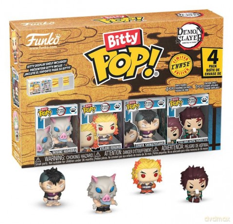 Funko Demon Slayer: Kimetsu no Yaiba Bitty POP! Vinyl Figure 4-Pack Inosuke 2,5 cm [FIGURKA]