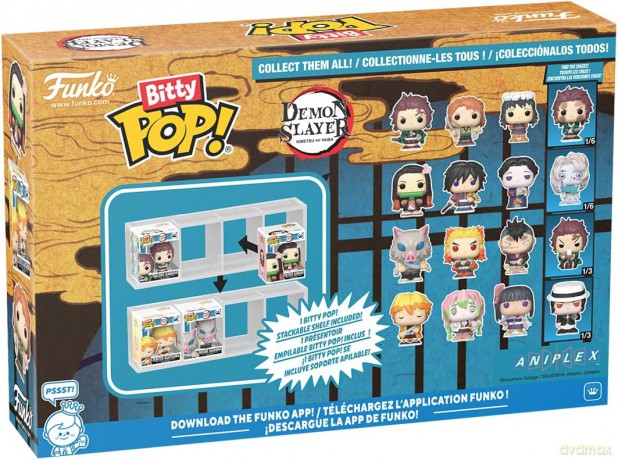 Funko Demon Slayer: Kimetsu no Yaiba Bitty POP! Vinyl Figure 4-Pack Inosuke 2,5 cm [FIGURKA]